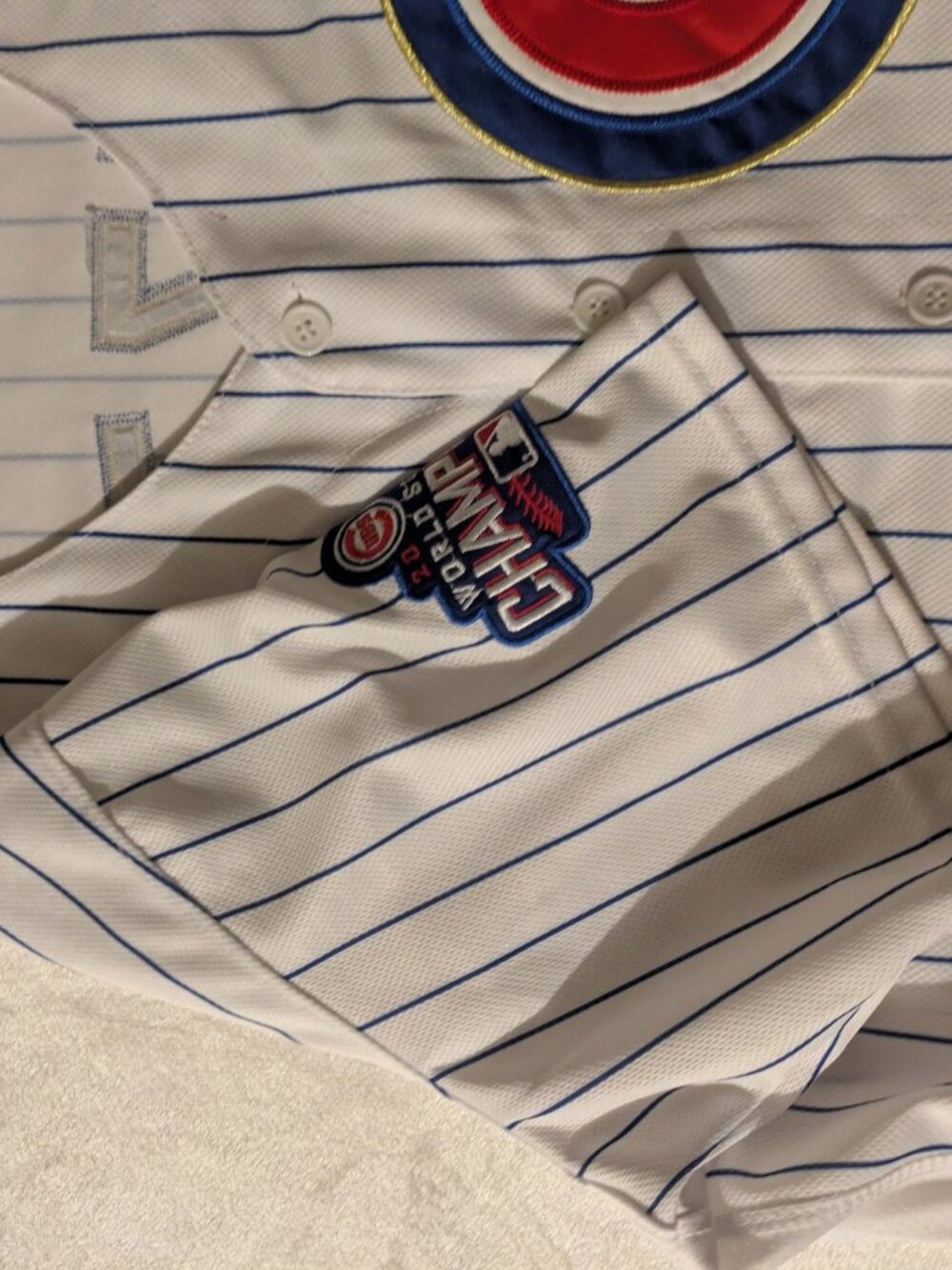 Chicago Cubs Anthony Rizzo #44 Jersey 2016 World Series Champions